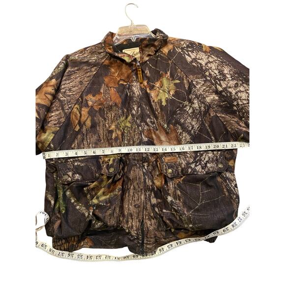Woolrich Camo Hunting Jacket M Outdoor Guide Collection Full Zip Quilted Vintage - Picture 4 of 8